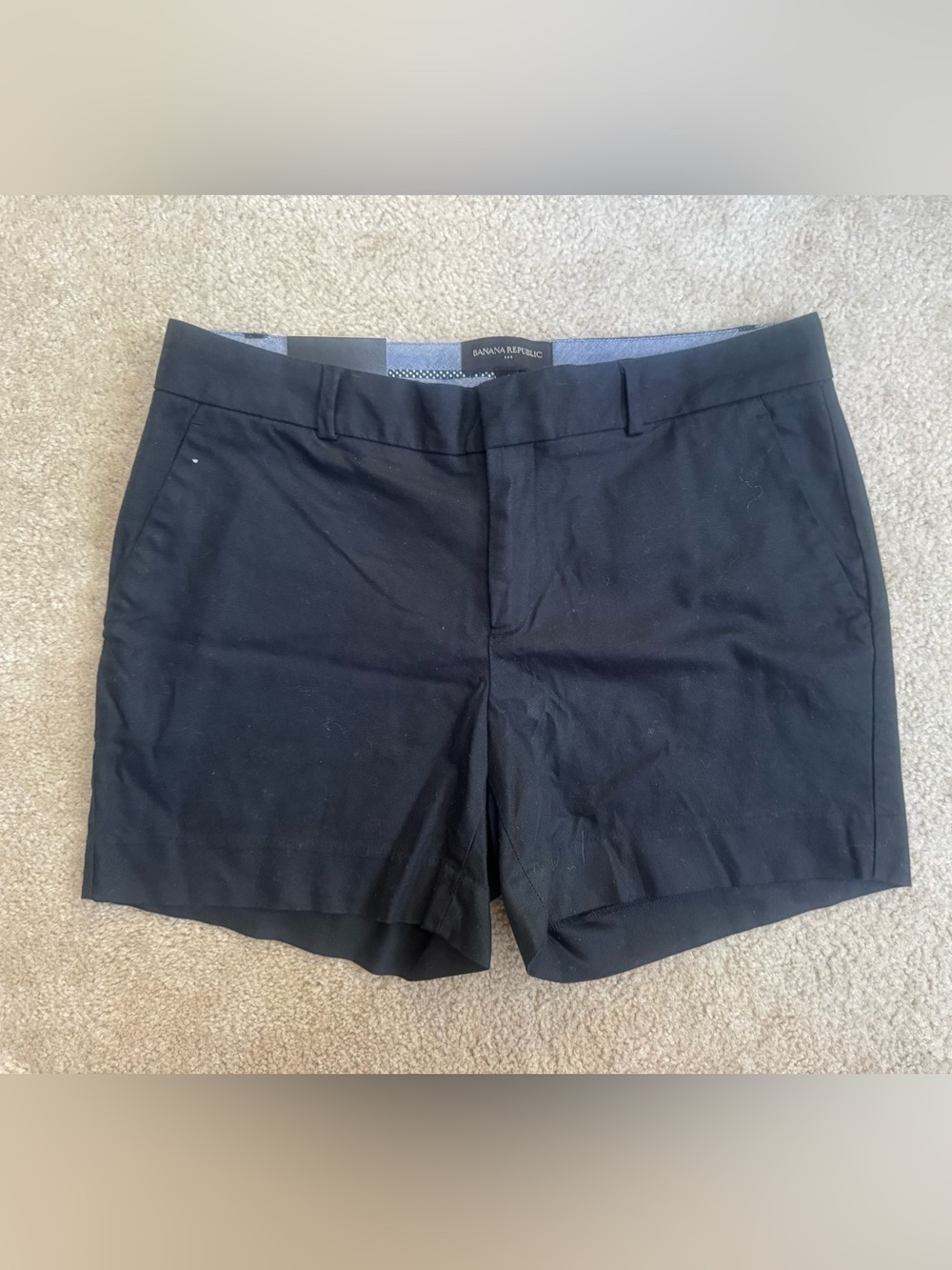 Banana Republic Sz 4 Black Women's Tailored Shorts